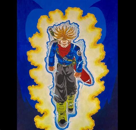 My Future Trunks Super Saiyan Rage Drawing I Hope You Like It😁 R Dbz