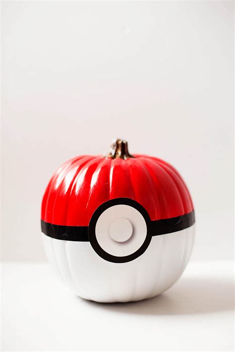 Poké Ball Pumpkin — All For The Boys