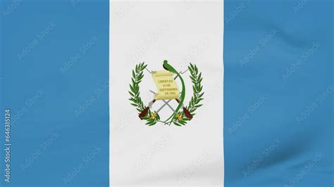 Guatemala Flag Waving Animated Background Stock Video Adobe Stock