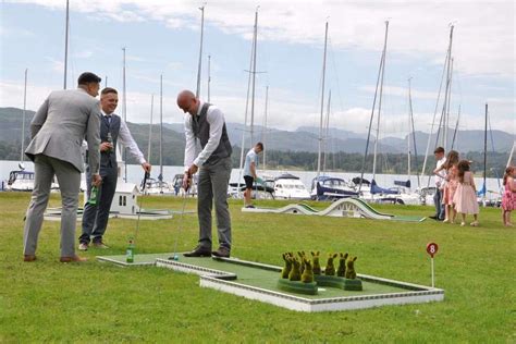 Low Wood Bay Windermere Wedding Crazy Golf Crazy9 Mobile Crazy Golf