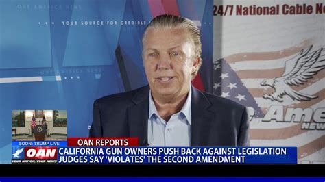 Calif Gun Owners Push Back Against Legislation Judges Say ‘violates