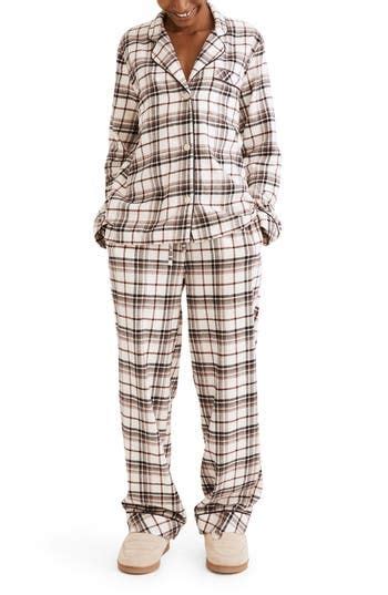 Madewell Nordway Plaid Flannel Bedtime Pajamas Nordstrom Plaid