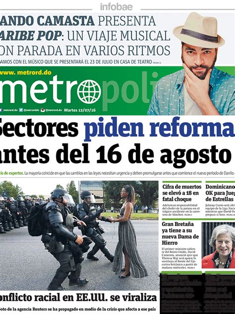 Metropoli República Dominicana Martes 12 De Julio De 2016 Infobae