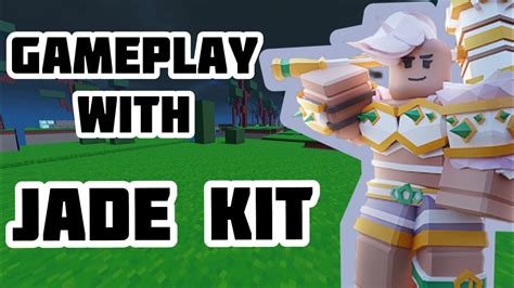 Roblox Bedwars Using Forgotten Kits Part 1 Jade Kit Gameplay On IPad