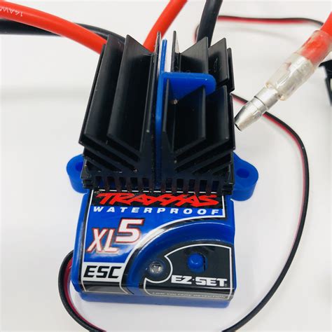 Traxxas Titan 12T 550 Motor XL 5 Waterproof Fwd Rev ESC Stampede 4x4