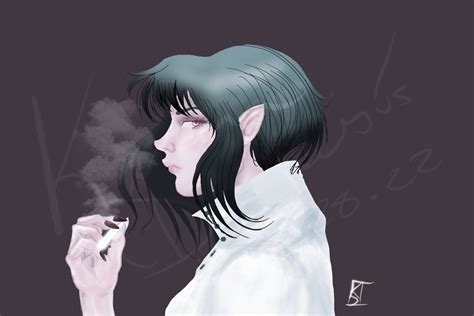 Smoking Elf By Kim6060 On Deviantart