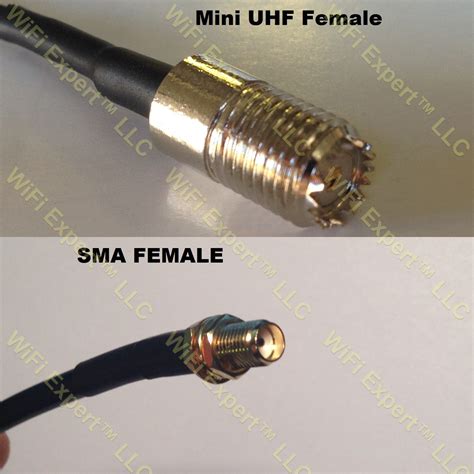 Rg Mini Uhf Female To Sma Female Coaxial Rf Pigtail Cable Rf