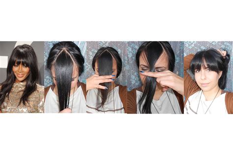 How To Cut Your Own Bangs