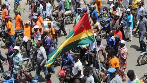 Révision constitutionnelle au Togo les manifestations de lopposition