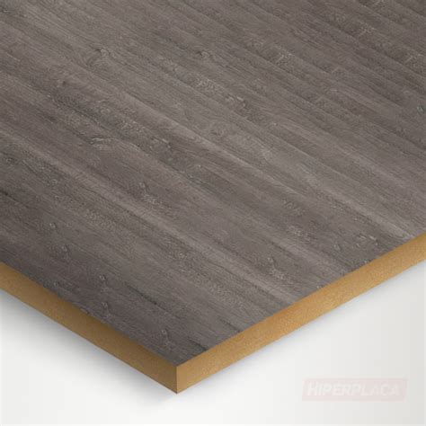 Melamina Roble Whiteriver Gris Marrón s MDF 18mm 260183 Línea Maderas