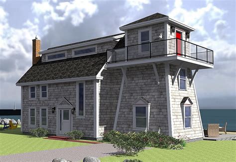 The LaHave Lighthouse - Timber Frame House Plans