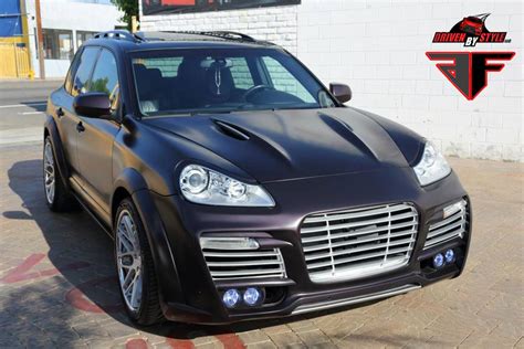 2008 2010 Porsche Cayenne Af 1 Wide Body Body Kit Installed Porsche Suv