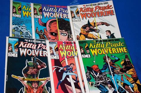 Kitty Pryde And Wolverine 1 6 Nov 1984 Marvel Comic Books Set Lot Of 6 1759470130