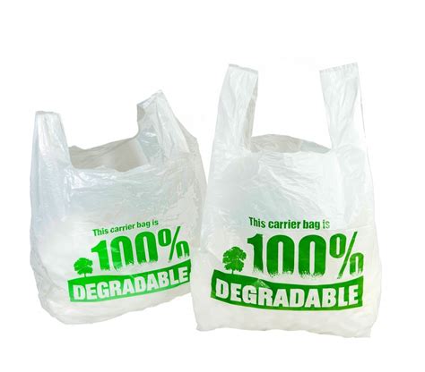 Carrier Bag Degradable 11x17x21 16mu Per 2000 PFM Plus