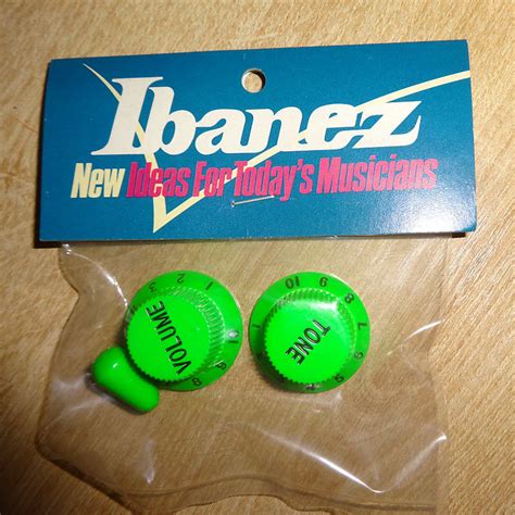 Ibanez Jem Knobs 1989 Green New Old Stock Reverb Australia