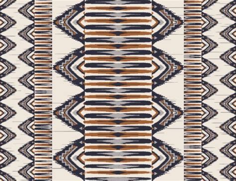 Aztec Tribal Retro Color Pattern Graphic By Parinya Maneenate