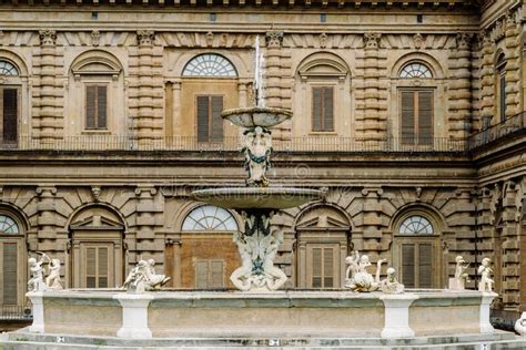 View Of Palazzo Pitti From The Boboli Gardens Stock Image Image Of