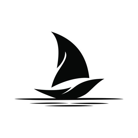 Creative sailboat logo design 23793200 Vector Art at Vecteezy