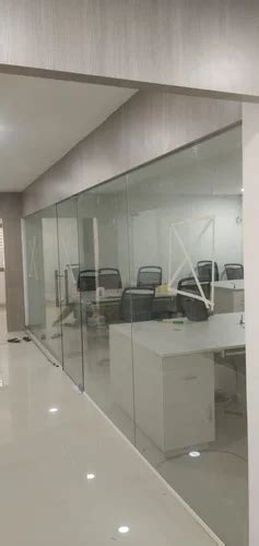 10mm Toughen Glass Partition Glass At Rs 350 Sq Ft Glass Partition In Hyderabad Id