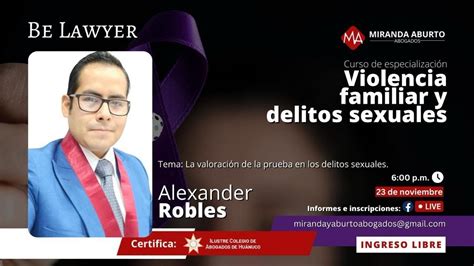 09 La Valoración De La Prueba En Los Delitos Sexuales Be Lawyer