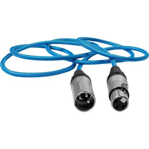 Kondor Blue Pin Xlr Male To Pin Xlr Female Audio Kb Mxlr F