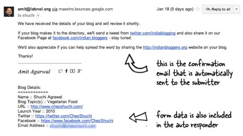 How to Send Confirmation Emails with Google Forms - Digital Inspiration