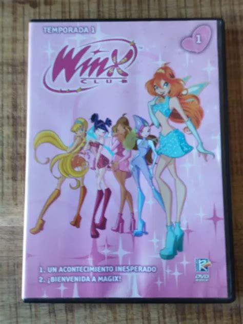 WINX CLUB SEASON 1 Volume 1 DVD 2 Episodes Spanish Portuguese