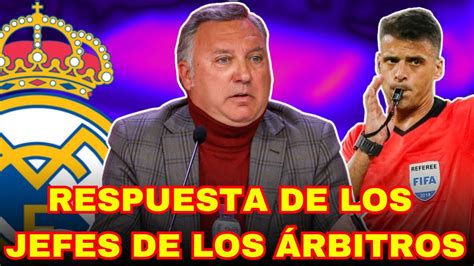 La Respuesta De Los Jefes De Los Rbitros Sobre Lo Que Hizo Gil Manzano