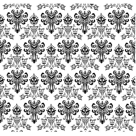 Haunted Mansion Wallpaper Pattern (#3034431) - HD Wallpaper & Backgrounds Download