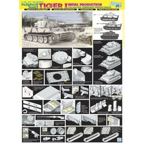 Maqueta Pz Kpfw Vi Ausf E Tiger Initial Production S Pz Abt Mi