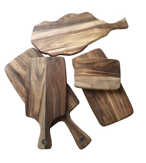 High Quality Acacia Chopping Board With Various Shapes Wood Cutting