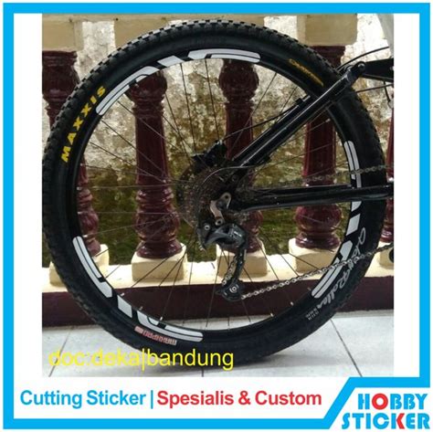 Jual Cutting Sticker Rims Enve Di Lapak HOBBY STICKER Bukalapak