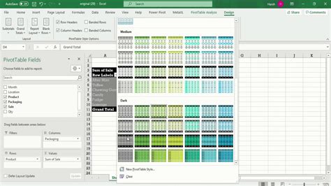 How To Get Pivot Table Rows Side By Side At Lina Brian Blog