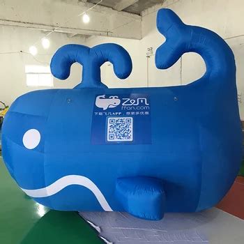 Giant Inflatable Blue Whale Costume For Advertising - Buy Inflatable ...