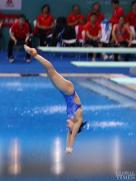 Chen Yuxi Wins Gold At Womens 10 M Platform Diving Final Match At