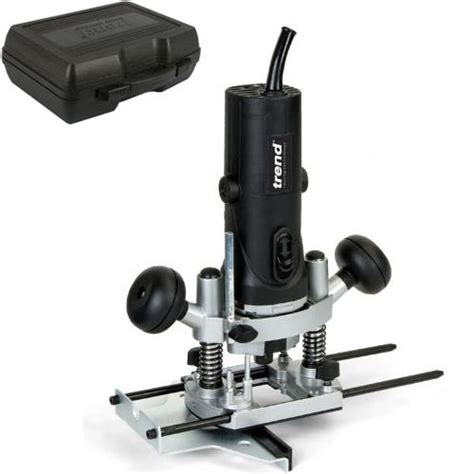 Trend T Ek W Variable Speed Plunge Router With Case V