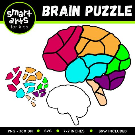 Brain Puzzle Clip Art - Educational Clip Arts and Bible Stories