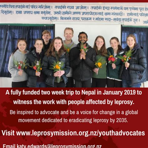 Youth Advocate Scholarship To Nepal