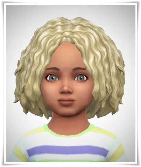 Sims 4 maxis match wavy bob hair - nelointernet