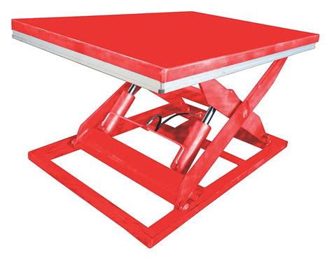 Dayton Stationary Scissor Lift Table 4000 Lb Load Capacity 43 In