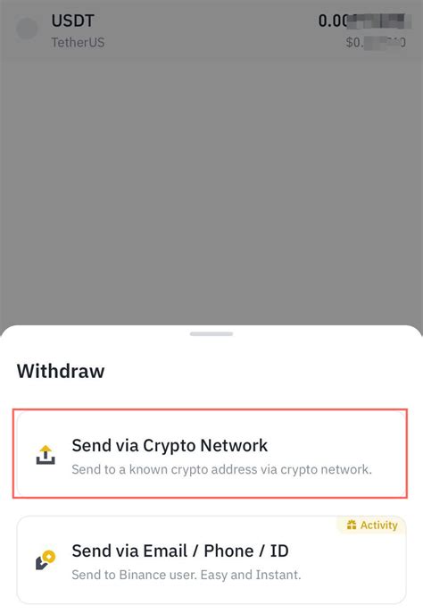 How To Send Usdt From Binance To Another Wallet Android Step By Step