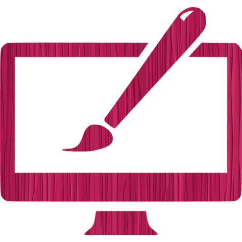 Sketchy Pink Website Design Icon Free Sketchy Pink Seo Icons