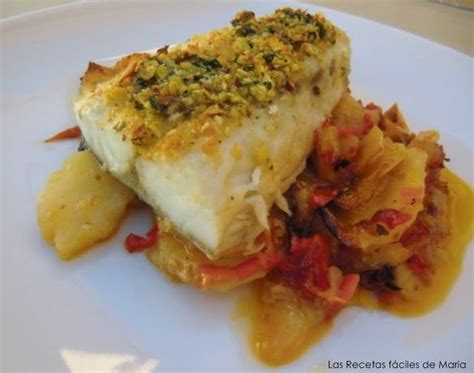 Corvina al Horno con Patatas y Verduritas Las Recetas Fáciles de María