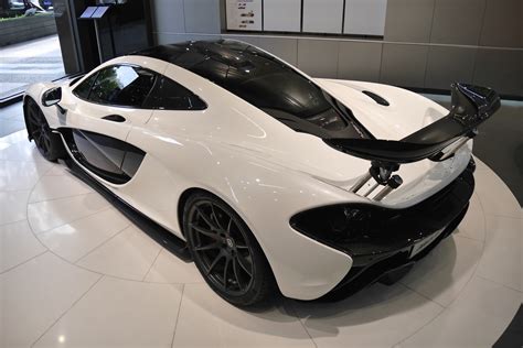 White Mclaren P1 Poses In Shanghai Gtspirit