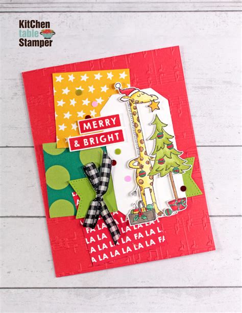 Festive Fun Stamp A Stack Card Class Festive And Fun Merry Bright