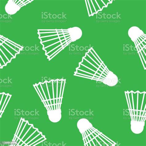 shuttlecock pattern silhouette  stock illustration  image