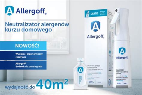 Allergoff® neutralizator alergenów kurzu domowego - spray » Moje ...