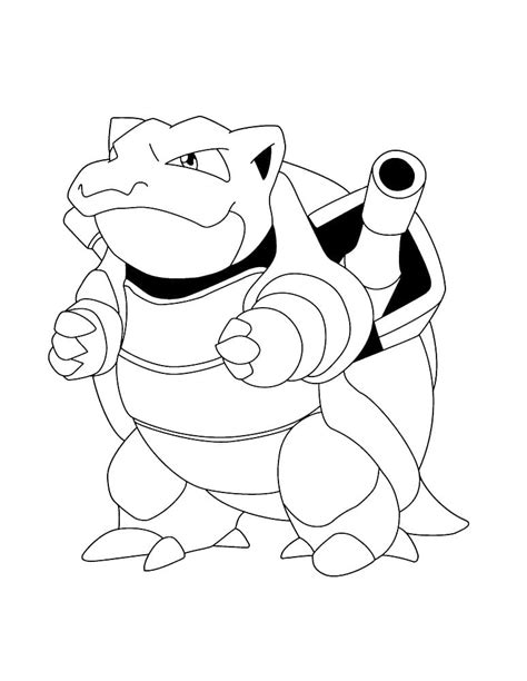 Desenhos De Blastoise Para Colorir Pintar E Imprimir ColorirOnline