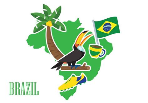 Ilustra O Do Brasil Vetor No Vecteezy