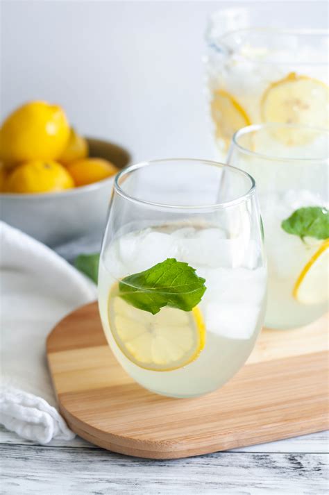 Mint Lemonade Megs Everyday Indulgence